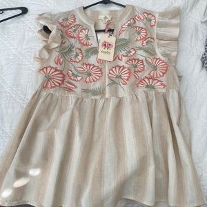 BRAND NWT top from Bohoblu size M